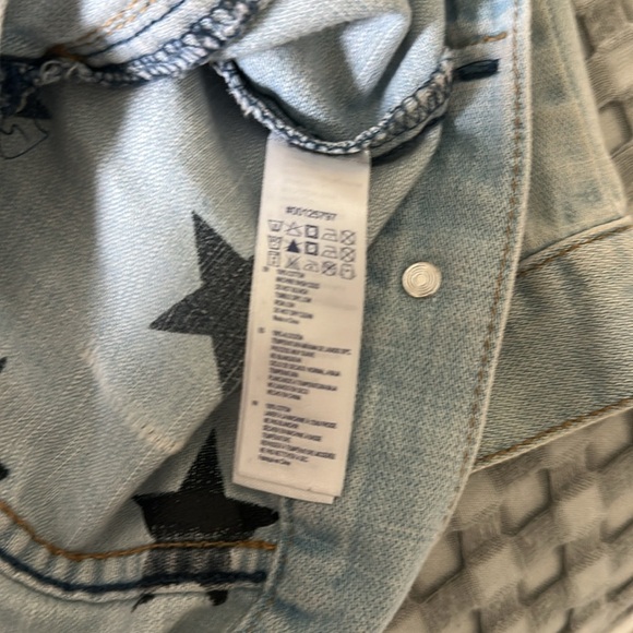 Forever 21 Light Blue Distressed Jean Jacket - Picture 7 of 9